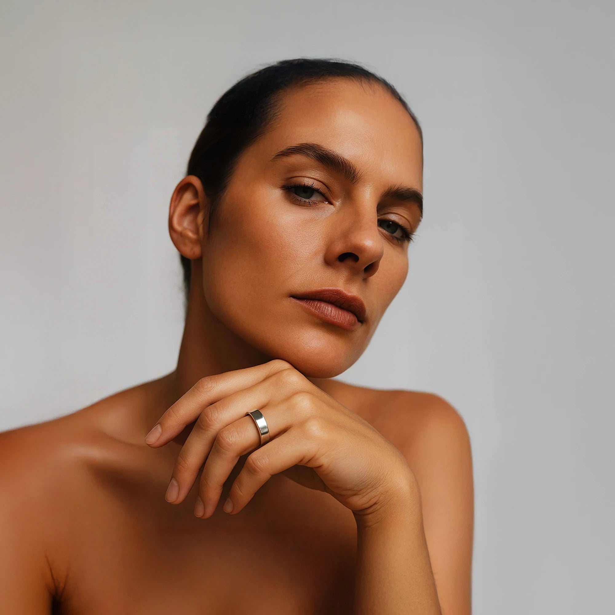 Calmara® Ring Steel Chrome